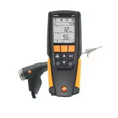 Analizador de combustión Testo 310 II para revisiones de gas