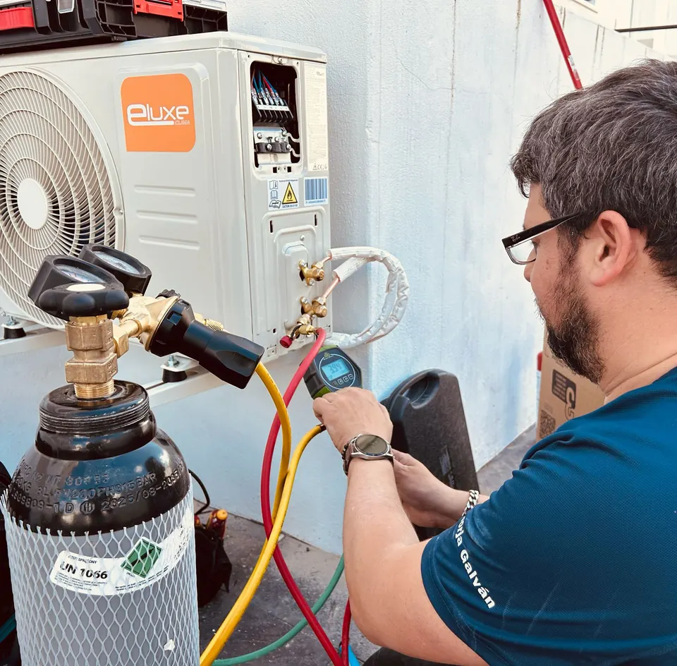 Prueba técnica en instalación de climatización