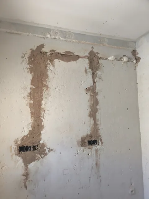 Preinstalación eléctrica de despacho